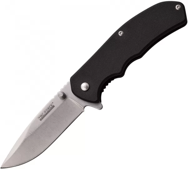 Tac Force Linerlock A-O Black G10 TF933G10