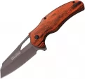 Tac Force Linerlock A/O Brown Pakkawood - TF935BW