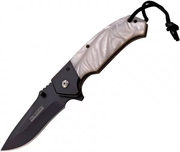 Tac Force Linerlock A-O White TF937WP