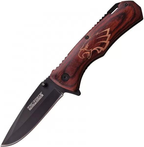 Tac Force Linerlock A-O Pakkawood Eagle TF939EA