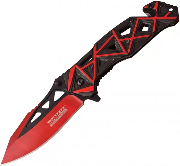 Tac Force Linerlock A-O Red TF940BR