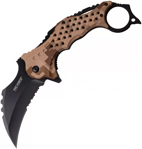 Tac Force Linerlock A-O Camo TF945DG