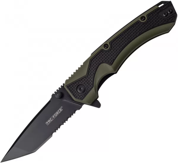Tac Force Linerlock A-O Green TF947GN