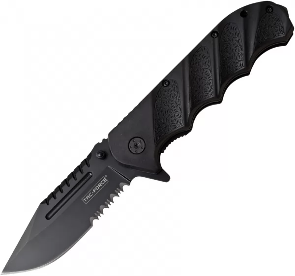 Tac Force Linerlock A-O Black TF956BKS