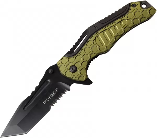 Tac Force Linerlock A-O Green TF966GN