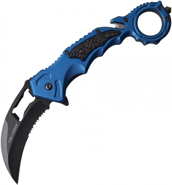 Tac Force Karambit Linerlock A-O Blue TF972BL
