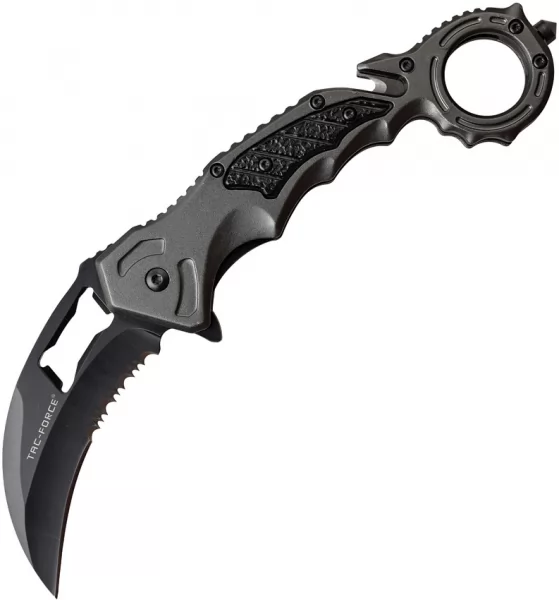 Tac Force Karambit Linerlock A-O Gray TF972GY