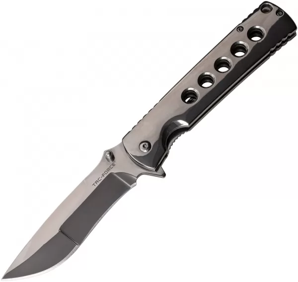 Tac Force Linerlock A-O Gray TF973MR