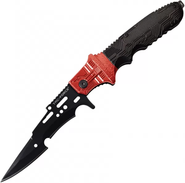 Tac Force Linerlock A-O Red TF975RBK