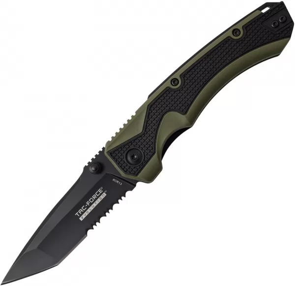 Tac Force Evolution Linerlock A-O Green TFEA019TBGN