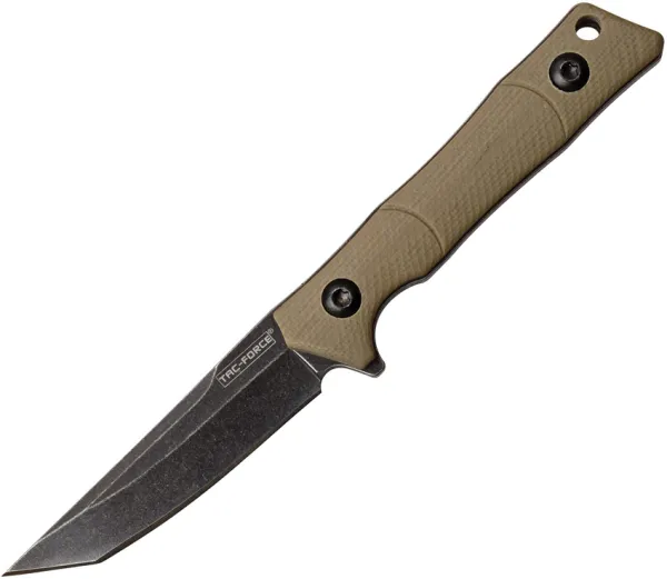 Tac Force Neck Knife Tan TFFIX003TN