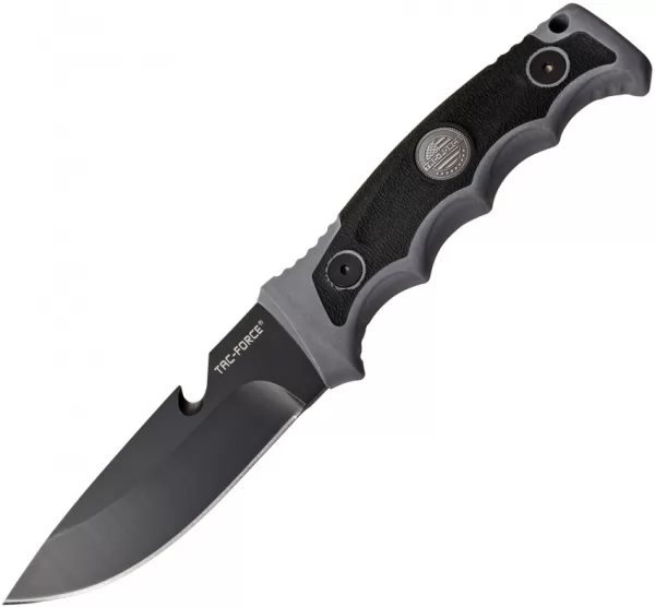 Tac Force Tactical Fixed Blade Gray TFFIX005GY