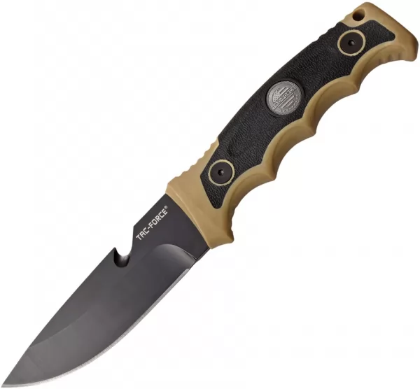 Tac Force Tactical Fixed Blade Tan TFFIX005TN