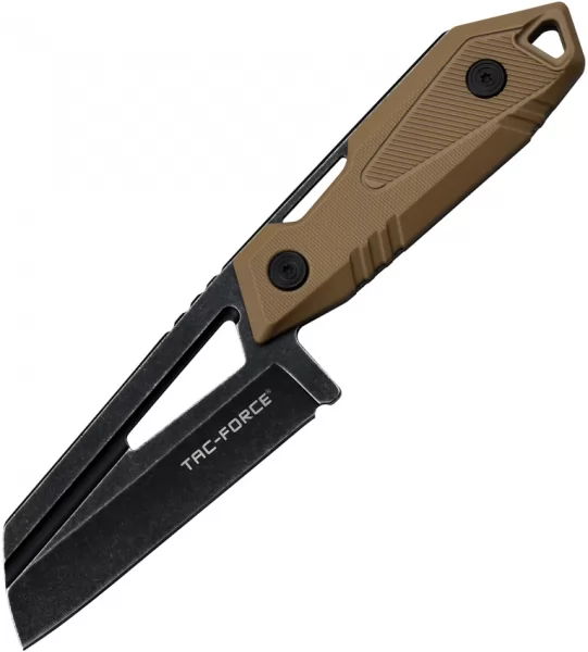 Tac Force Fixed Blade Brown TFFIX021BR