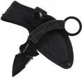 Tac Force Fixed Blade Black-Grn TFFIX111BG