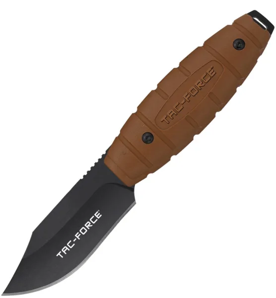 Tac Force Fixed Blade Brown TFFIX115BR