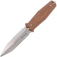 Tac Force Fixed Blade Brown - TFFIX118BN