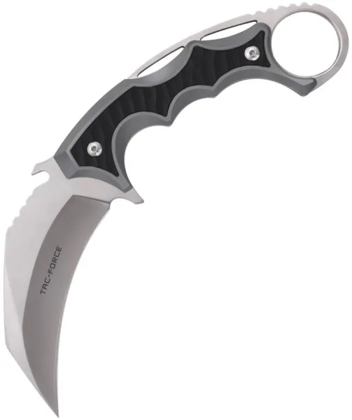 Tac Force Fixed Blade Gray TFFIX119GY