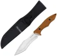 Tac Force Fixed Blade Brown - TFFIX120BN
