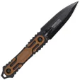 Tac Force Fixed Blade Brown TFFIX124BN