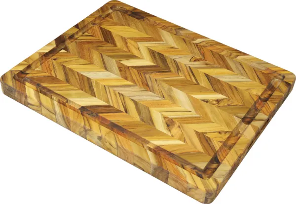 Teak Haus Herringbone Cutting Board THS323