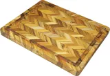 Teak Haus Herringbone Cutting Board - THS323