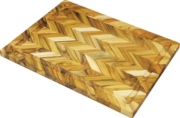 Teak Haus Herringbone Cutting Board THS325