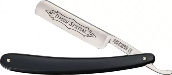 Giesen & Forsthoff Straight Razor Black Plastic TIM150S