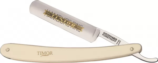 Giesen & Forsthoff Straight Razor White Plastic TIM306
