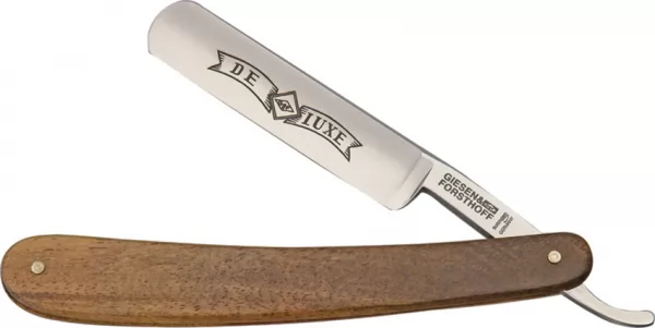 Giesen & Forsthoff Straight Razor Walnut Wood TIM554