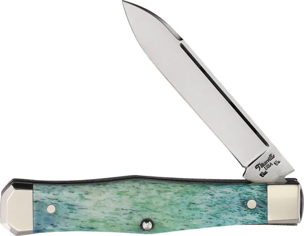 Titusville Cutlery Lexingtonian Folder Dublin Grn TITUS012