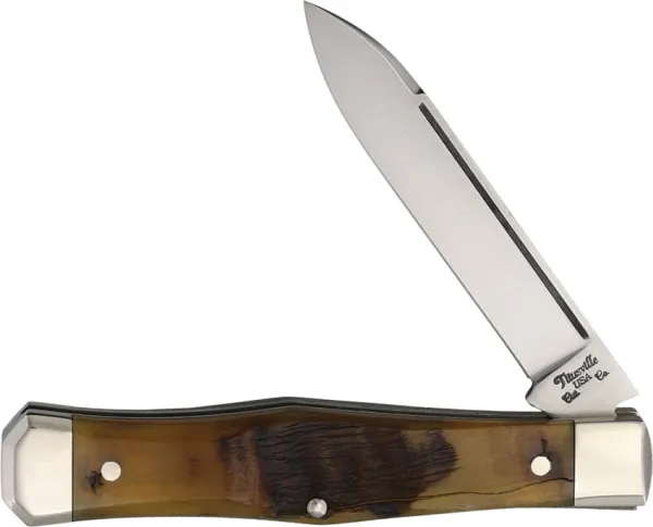 Titusville Cutlery Lexingtonian Folder Ram Horn TITUS014
