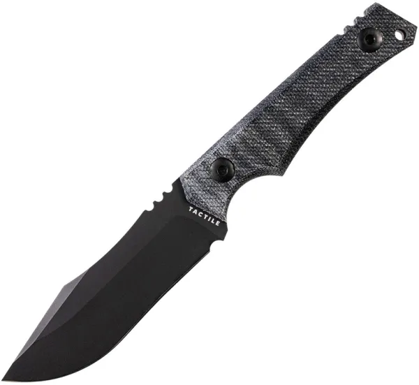 Tactile Knife Company Osprey Fixed Blade Blk Mic TKCOBMCBCMBL