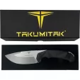 Takumitak Companion Fixed Blade Black TKF212SL