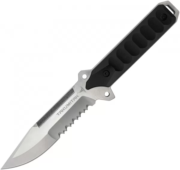 Takumitak Escort Fixed Blade Black TKF213SL