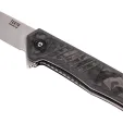 Tekto Knives F1 Alpha Linerlock CF-Silver TKTF1CBKSL1