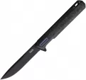 Tekto Knives F2 Bravo Linerlock Carbon/Blue - TKTF2CBLBK1