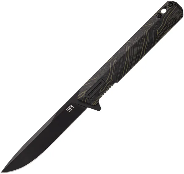 Tekto Knives F2 Bravo Linerlock G10-Dam TKTF2GMXBK1