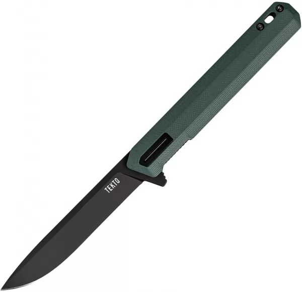 Tekto Knives F2 Bravo Linerlock OD-Black TKTF2GODBK1
