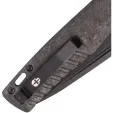 Tekto Knives F3 Charlie Button Lock CF TKTF3CBKBK1