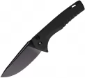 Tekto Knives F3 Charlie Button Lock Black - TKTF3GBKBK1