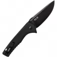 Tekto Knives F3 Charlie Button Lock Black TKTF3GBKBK1
