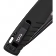 Tekto Knives F3 Charlie Button Lock Black TKTF3GBKBK1