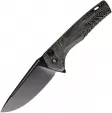 Tekto Knives F3 Charlie Button Lock - TKTF3GMXBK1