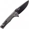 Tekto Knives F3 Charlie Button Lock TKTF3GMXBK1