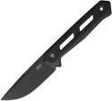 Tekto Knives X1 Atlas Fixed Blade Black - TKTX1RBKMC