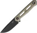 Tekto Knives X1 Atlas Fixed Blade Desert - TKTX1RDSMC