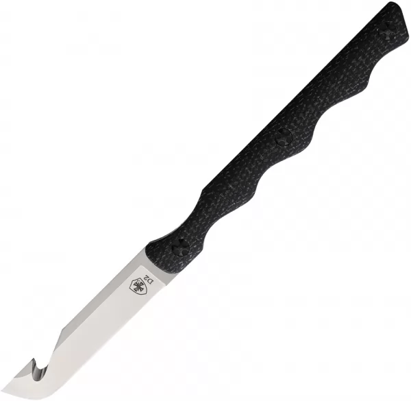 Templar Knife Neck Knife Drop Point Black TMPNTKB322