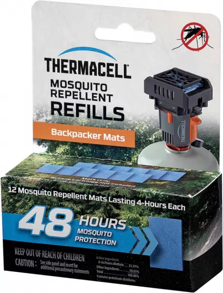 Thermacell Backpacker Matt Refill 12 ORMD TMRM48
