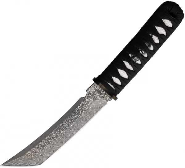 Tokisu Damask Tanto Fixed Blade TOK32623
